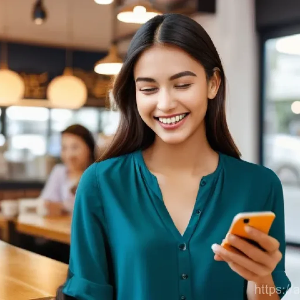 체크카드 부가서비스 - **Prompt 1: Rewards and Everyday Savings**
    "A cheerful young woman, aged mid-20s, with a warm sm...