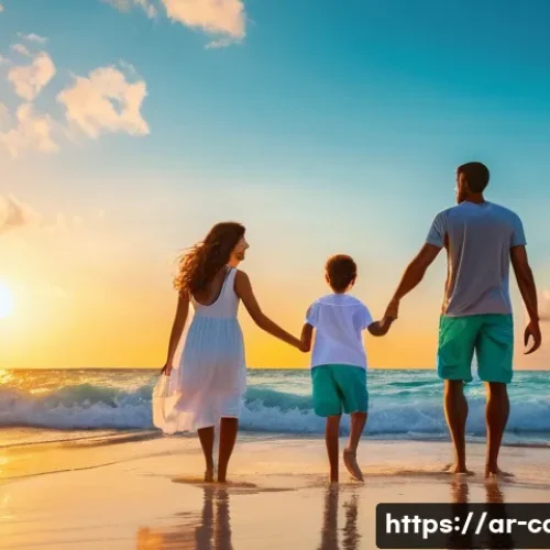 Home 26 카드 리워드 프로그램 추천 - **Dream Family Vacation Achieved with Points**
A happy, diverse family of four (father, mother, ...